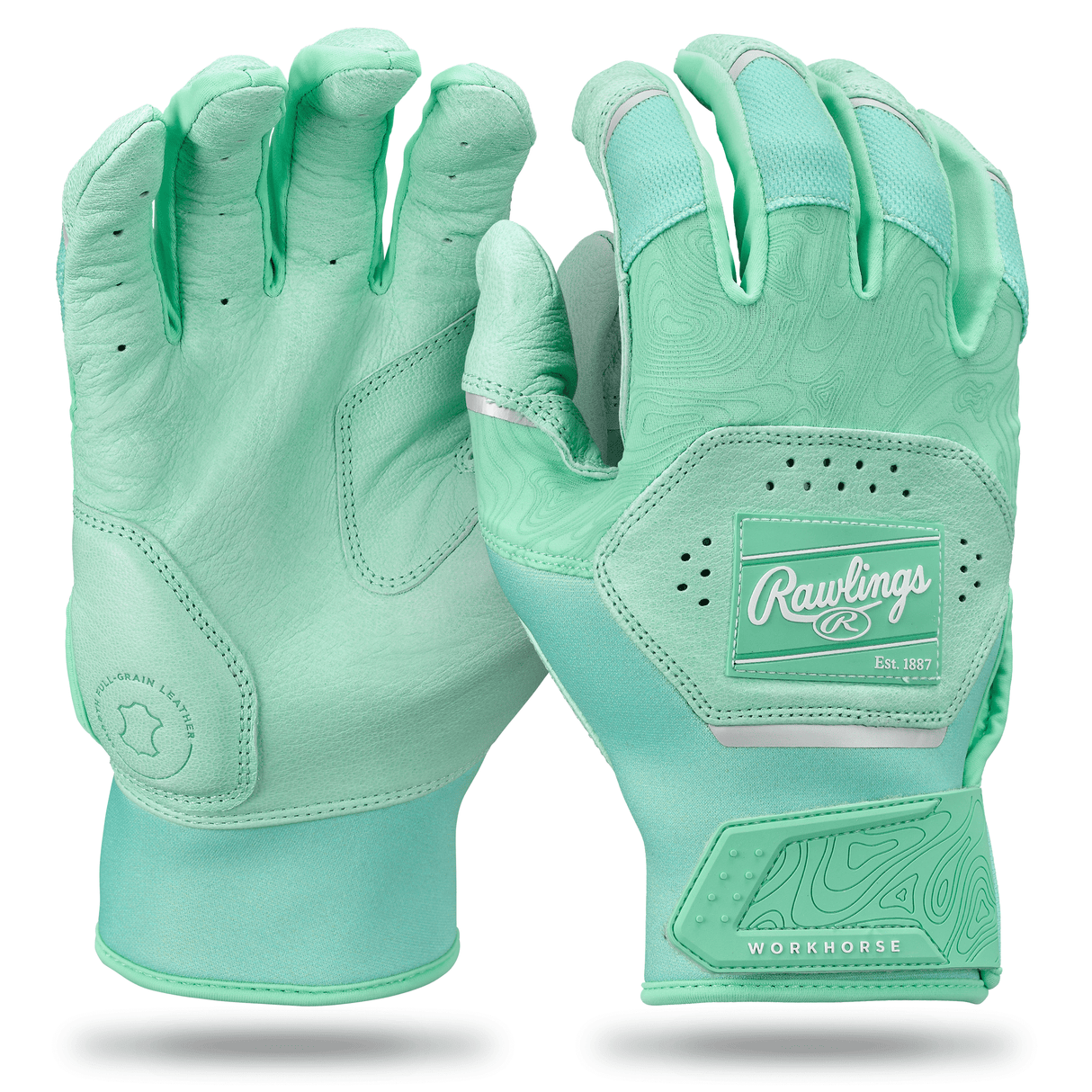 Rawlings Workhorse Baseball Batting Gloves-1