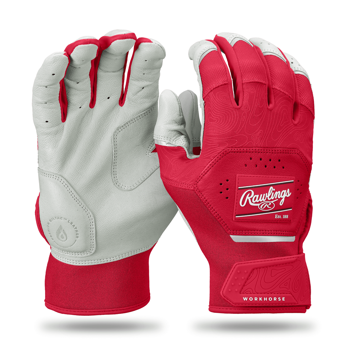 Rawlings Workhorse Baseball Batting Gloves-1
