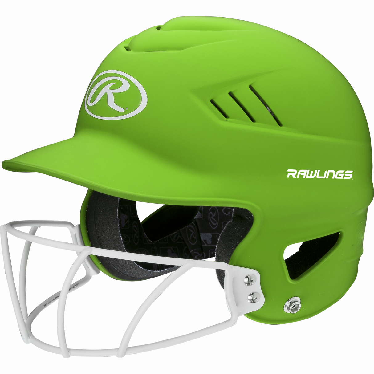 Rawlings Coolflo Highlighter Fastpitch Softball Batting Helmet