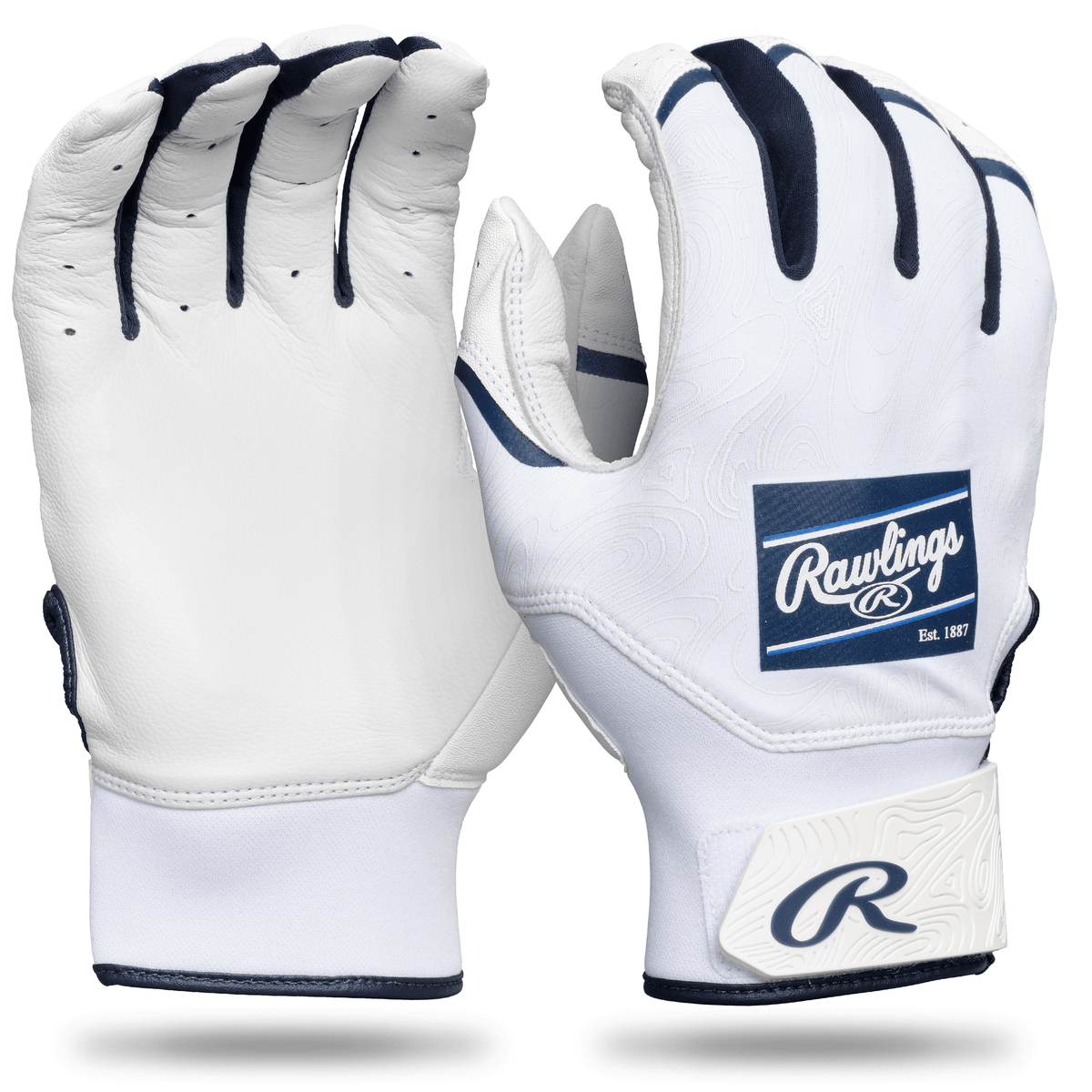 Rawlings Youth Clout Baseball Batting Gloves-1