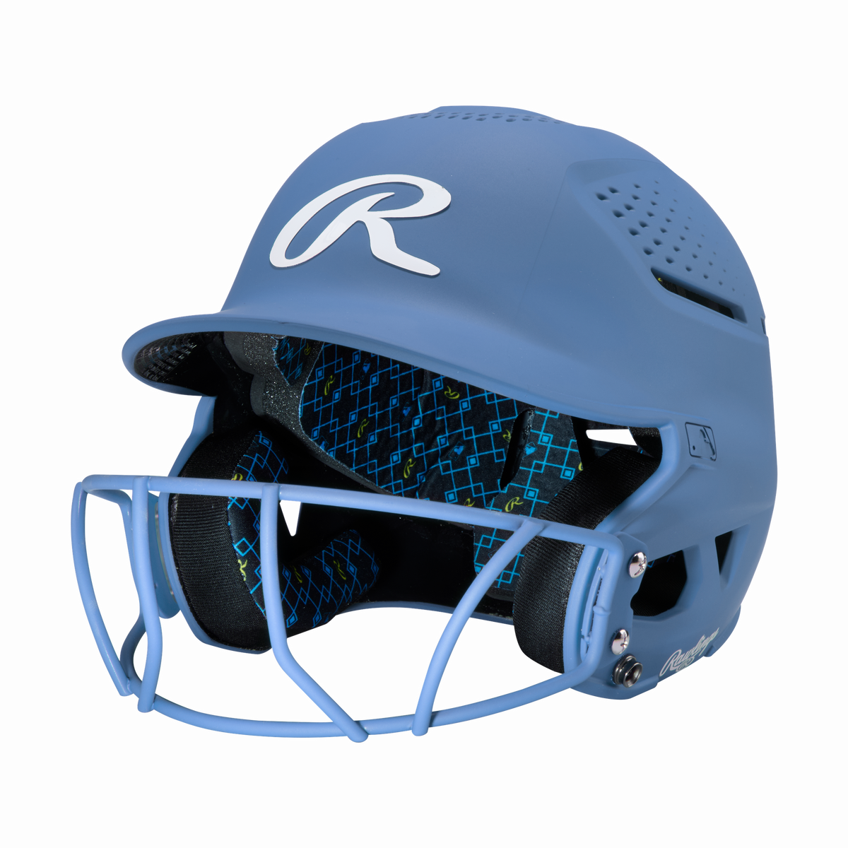 Rawlings Rx2 Softball Batting Helmet with Face Mask-1