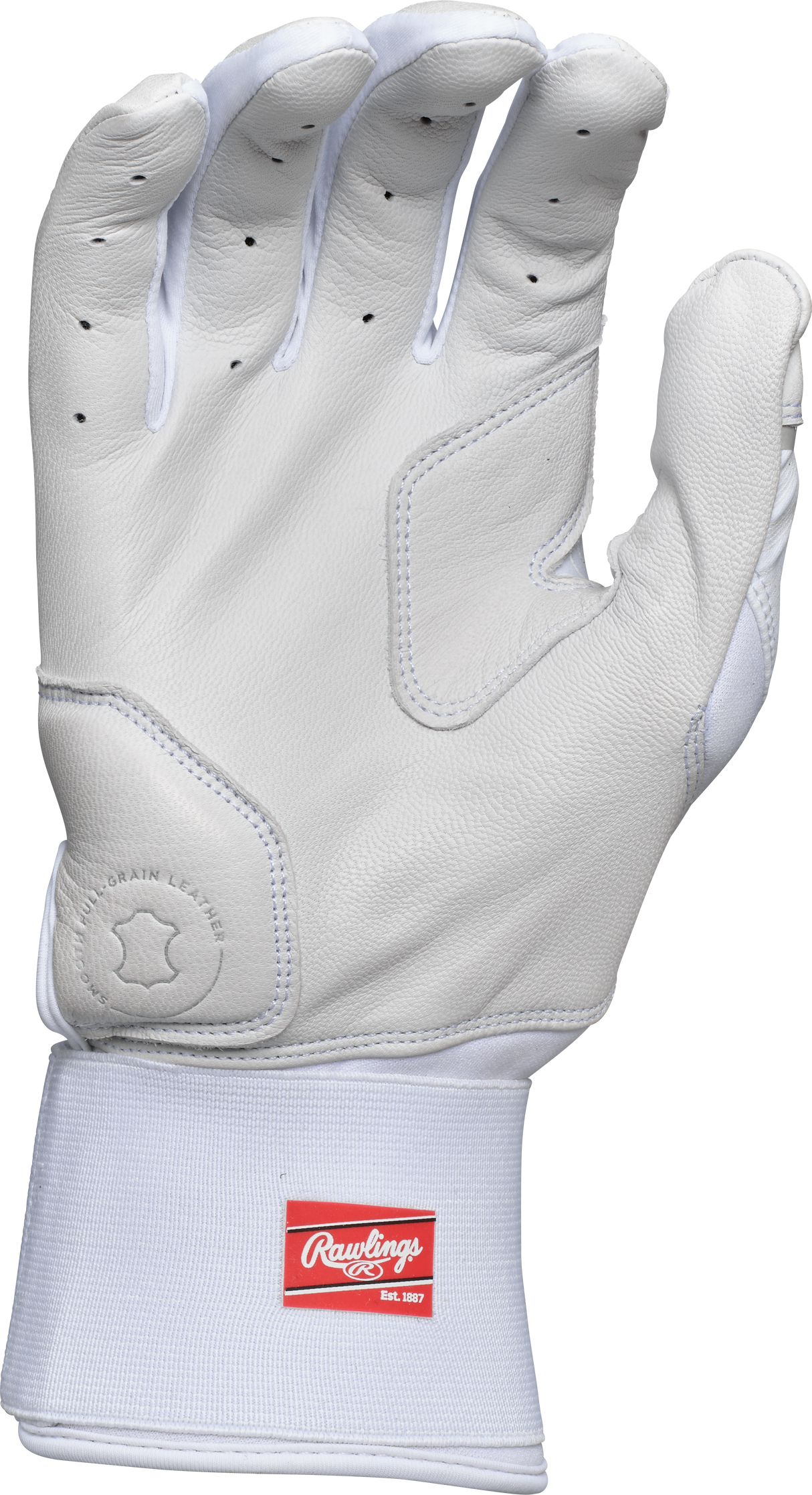 Rawlings Youth Workhorse Compression Strap Baseball Batting Gloves-2