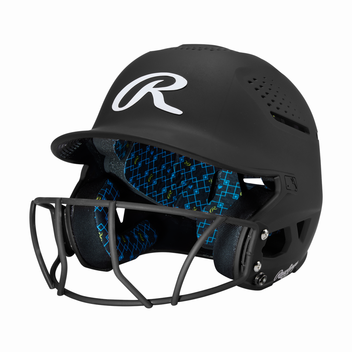 Rawlings Rx2 Softball Batting Helmet with Face Mask-1