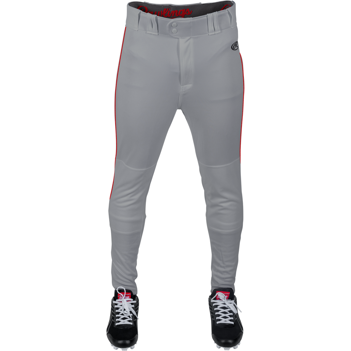 Rawlings Youth Baseball Launch Pant with Piping-1