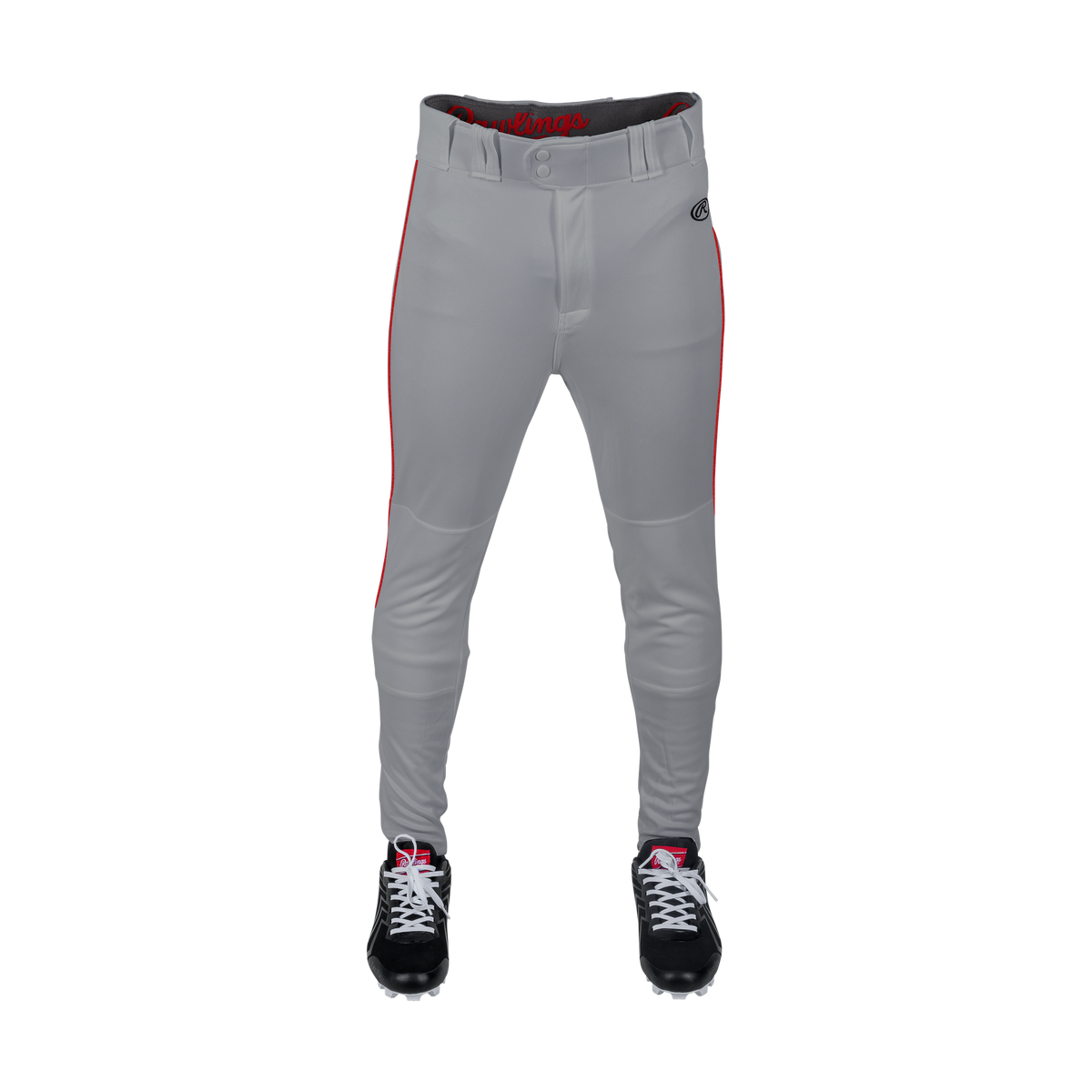 Rawlings Youth Baseball Launch Pant with Piping-1