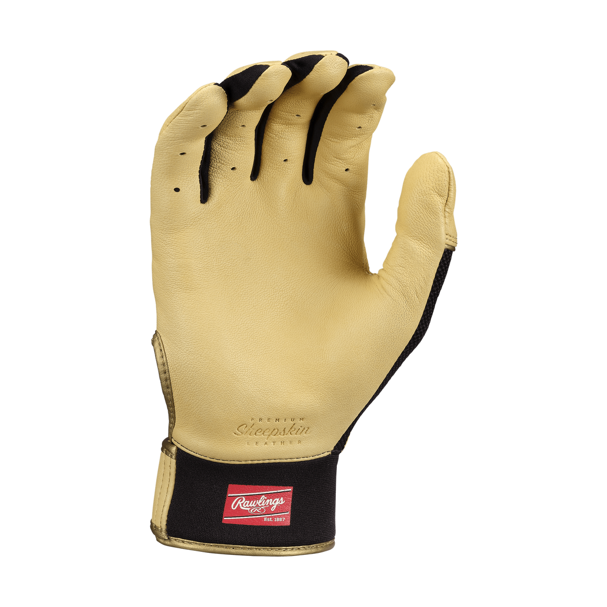 Rawlings Adult Pro Preferred Baseball Batting Gloves-2