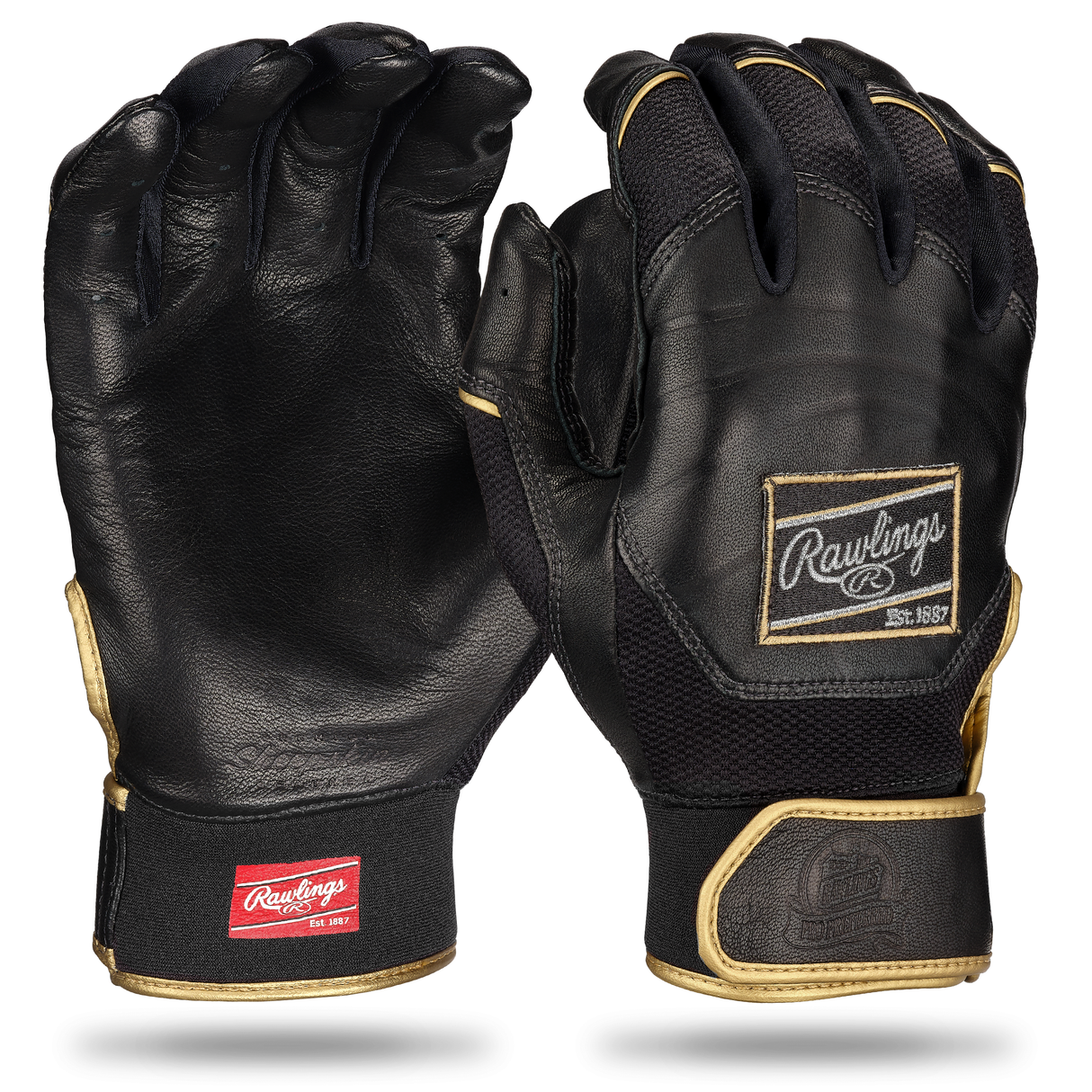 Rawlings Adult Pro Preferred Baseball Batting Gloves-1