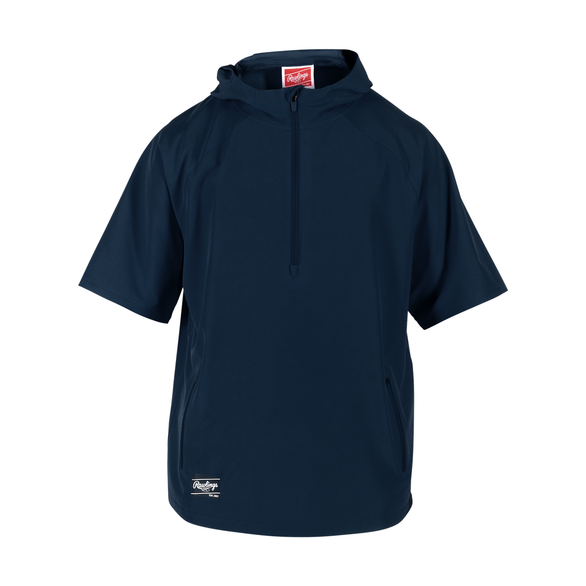 Rawlings Youth Colorsync Short Sleeve Hooded Jacket-1