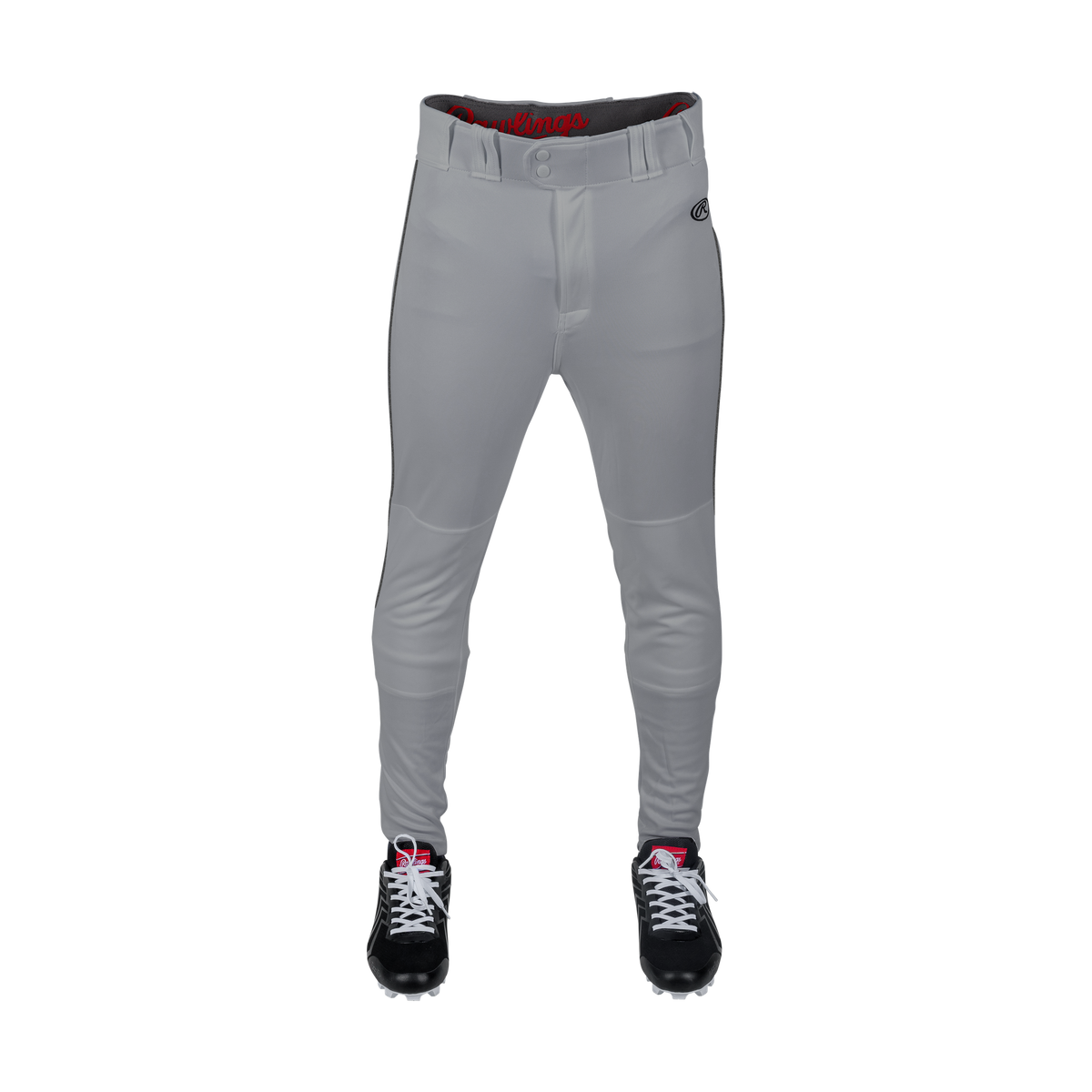 Rawlings Youth Baseball Launch Pant with Piping-1
