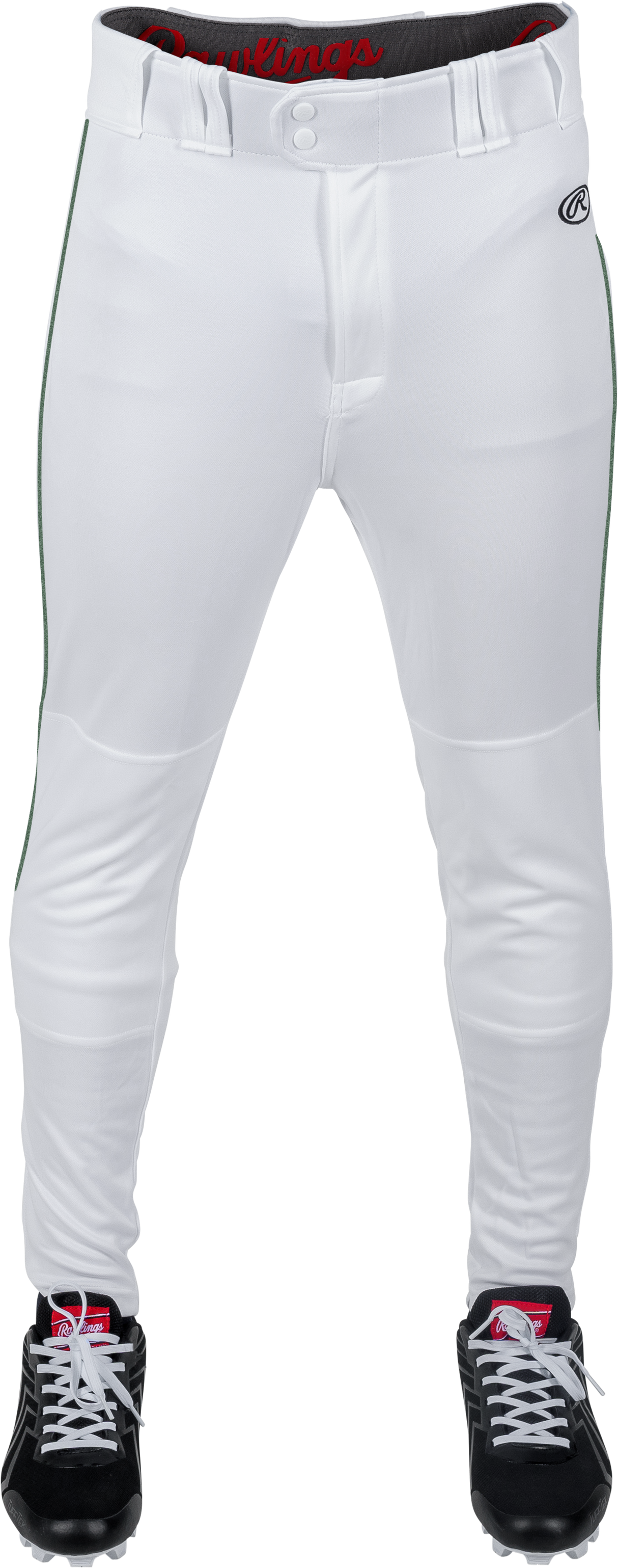Rawlings Youth Baseball Launch Pant with Piping-1