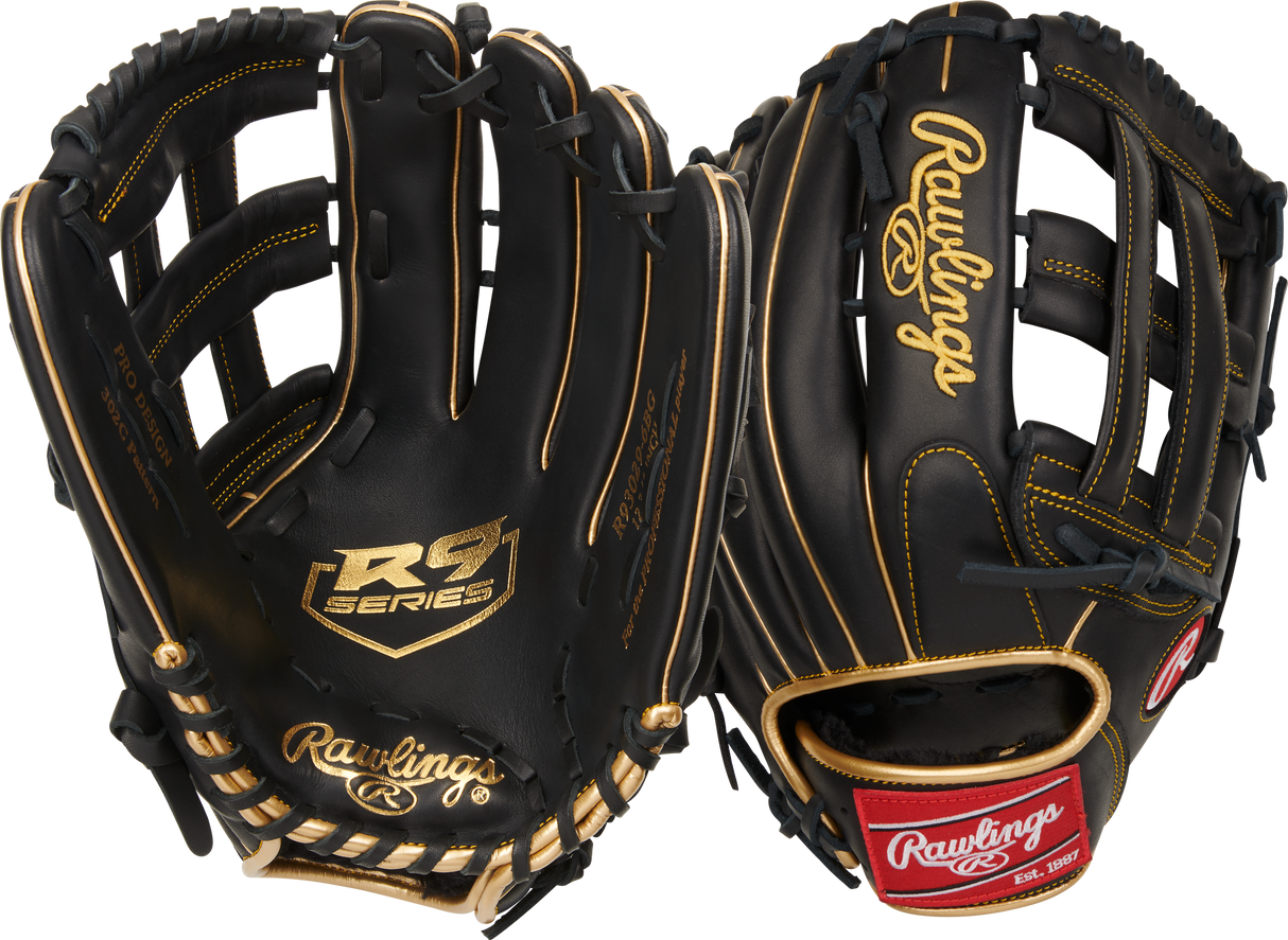 Rawlings R9 12.75" Outfield Baseball Glove-1