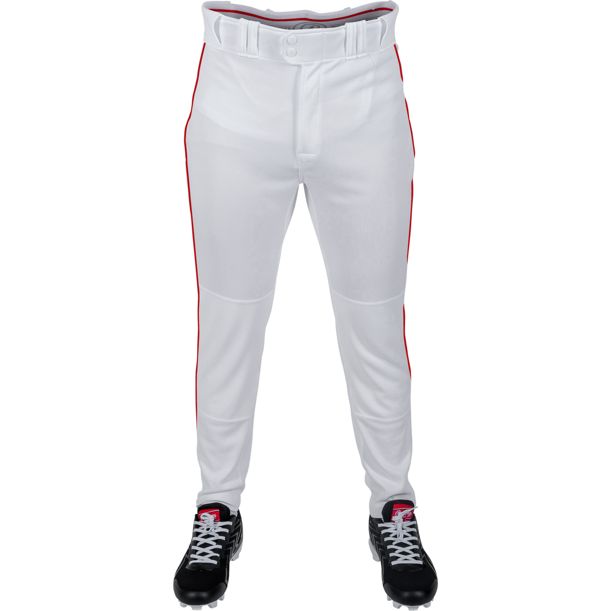 Rawlings Adult 150 Jogger Fit Baseball Pant with Piping-1