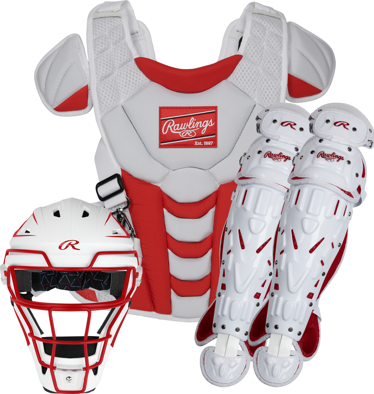 Rawlings Velo Fastpitch Softball Catcher's Set-1
