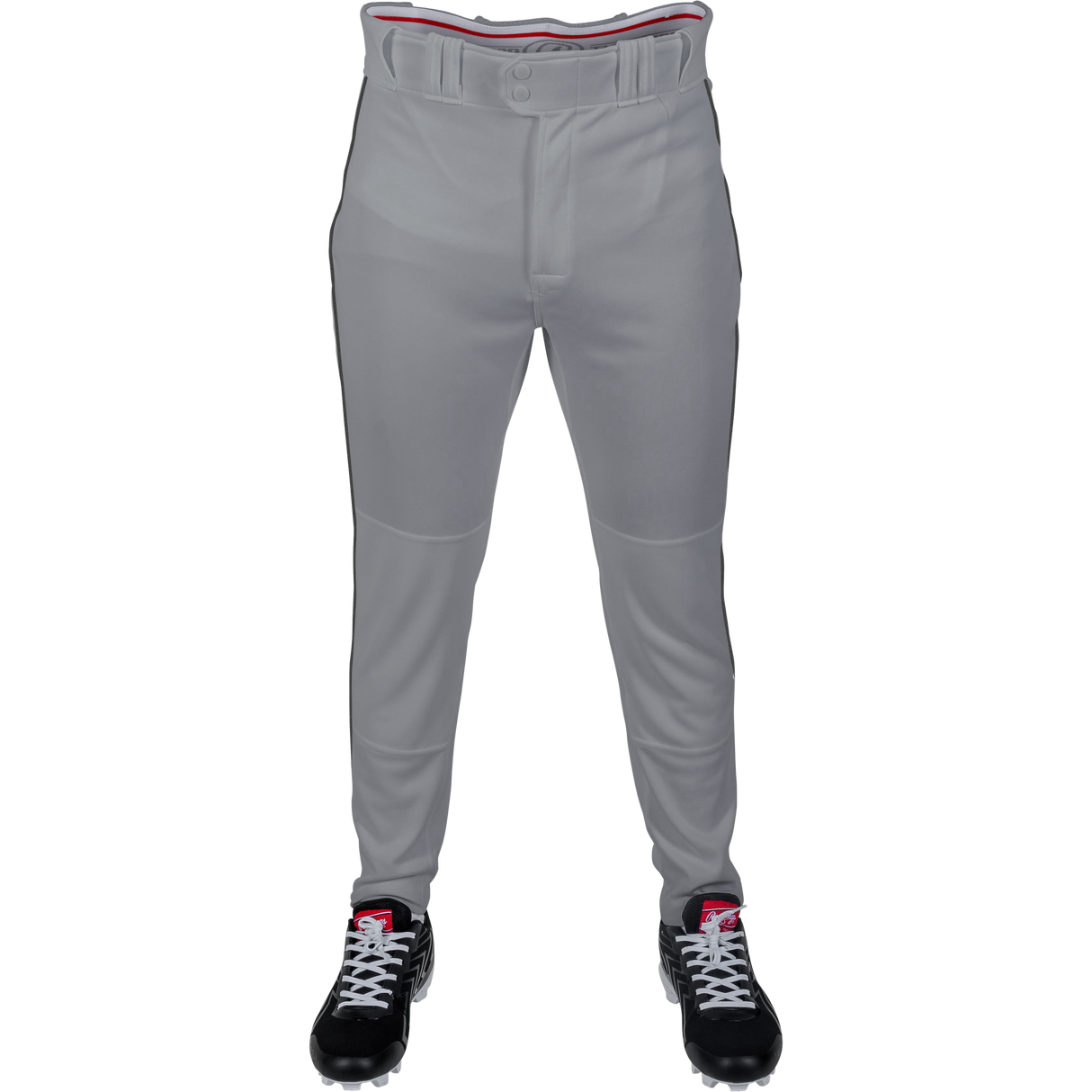 Rawlings Adult 150 Jogger Fit Baseball Pant with Piping-1