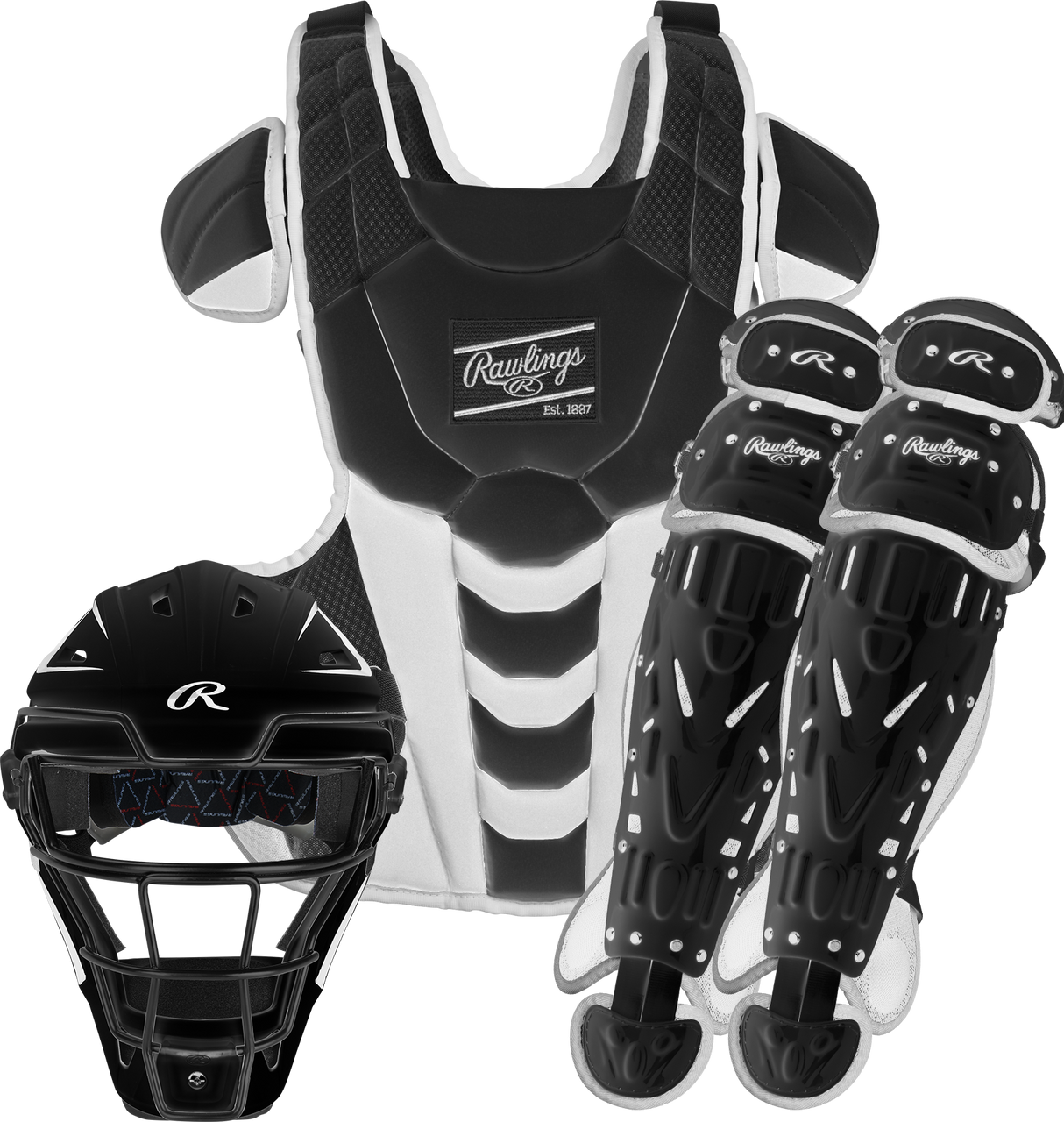 Rawlings Velo Fastpitch Softball Catcher's Set-1