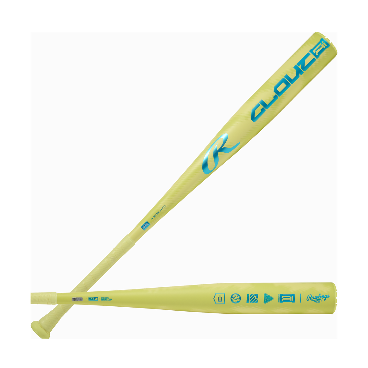 Rawlings Clout Ai BBCOR -3 Baseball Bat-1