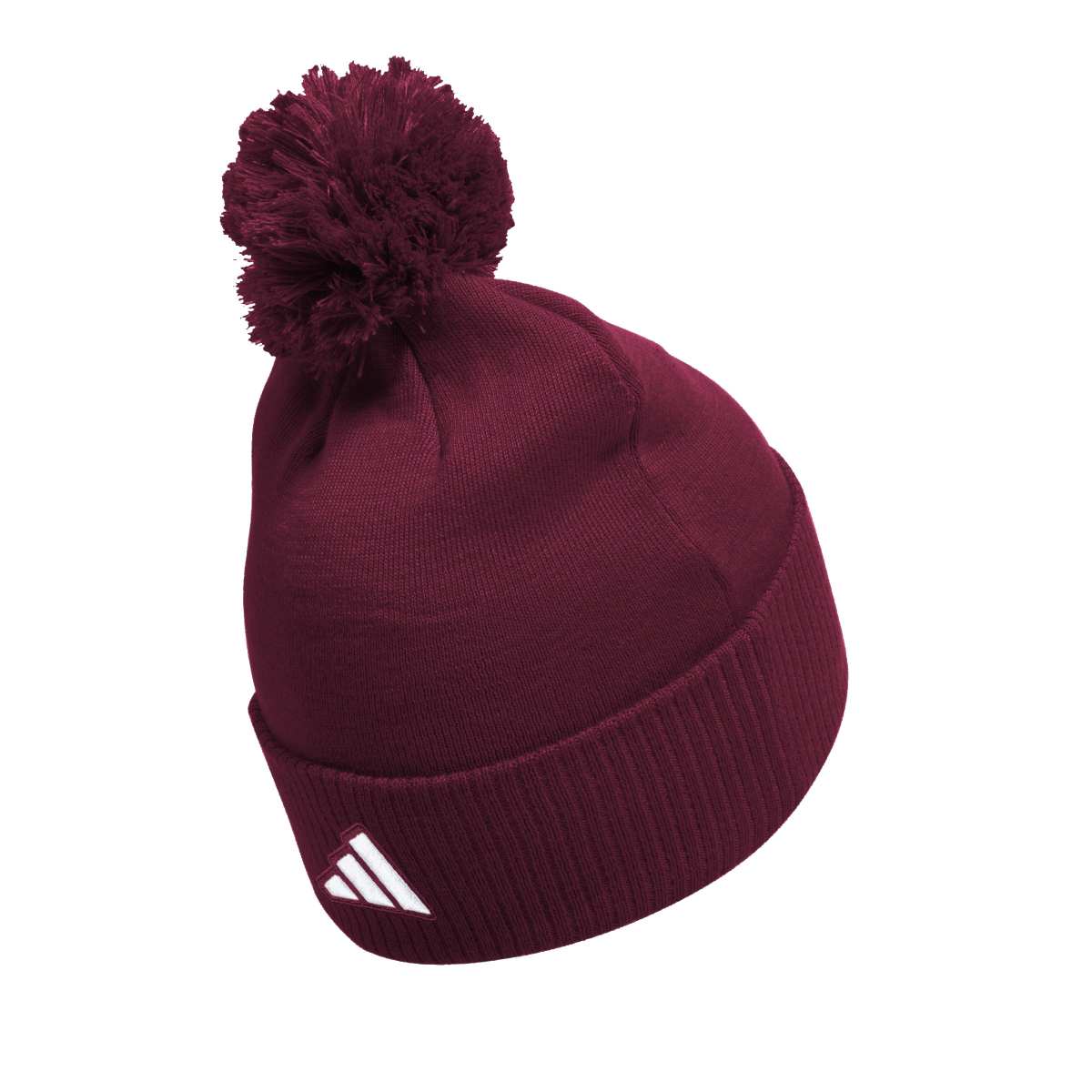 adidas Solid Cupped Pom Beanie-2