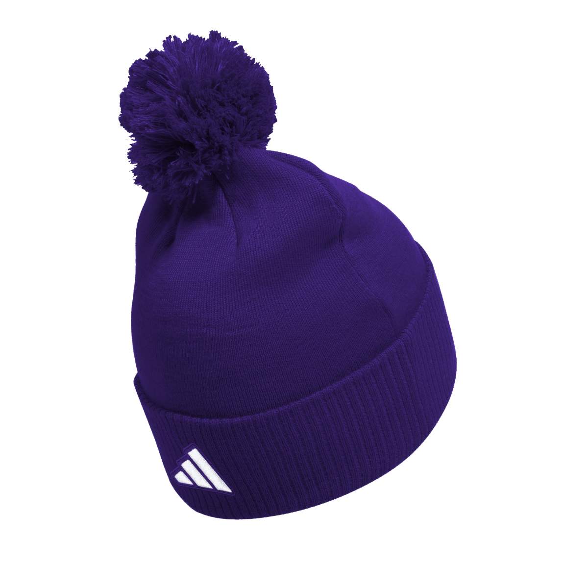adidas Solid Cupped Pom Beanie-2