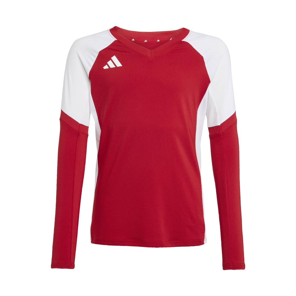 adidas Youth Girls' Volleyball Quickset Long Sleeve Jersey-1