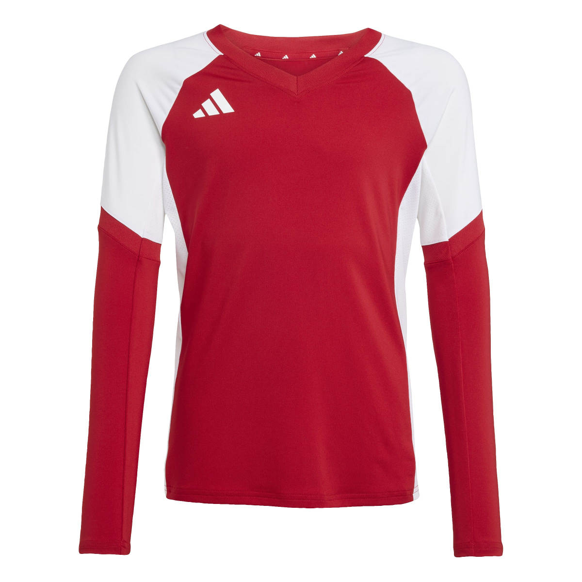 adidas Youth Girls' Volleyball Quickset Long Sleeve Jersey-1