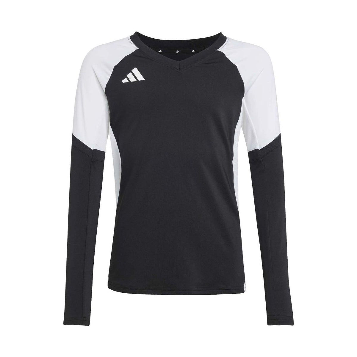 adidas Youth Girls' Volleyball Quickset Long Sleeve Jersey-2