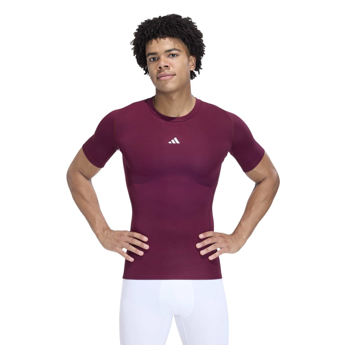 adidas Men's Techfit Soccer Training T-Shirt-4