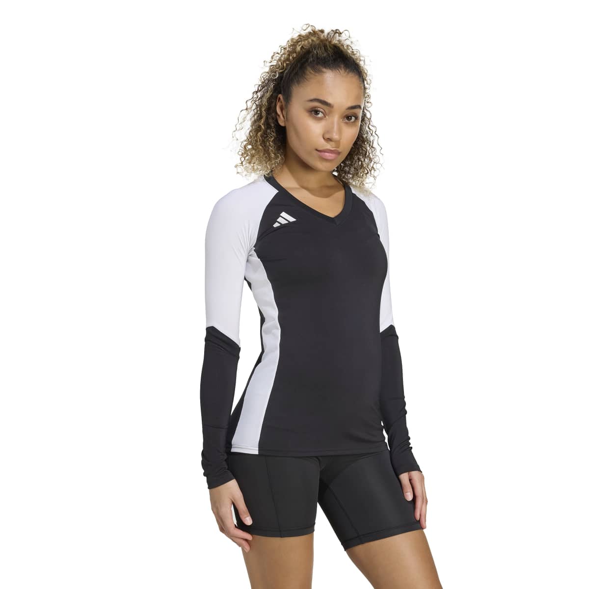 adidas Women's Volleyball Quickset Long Sleeve Jersey-5