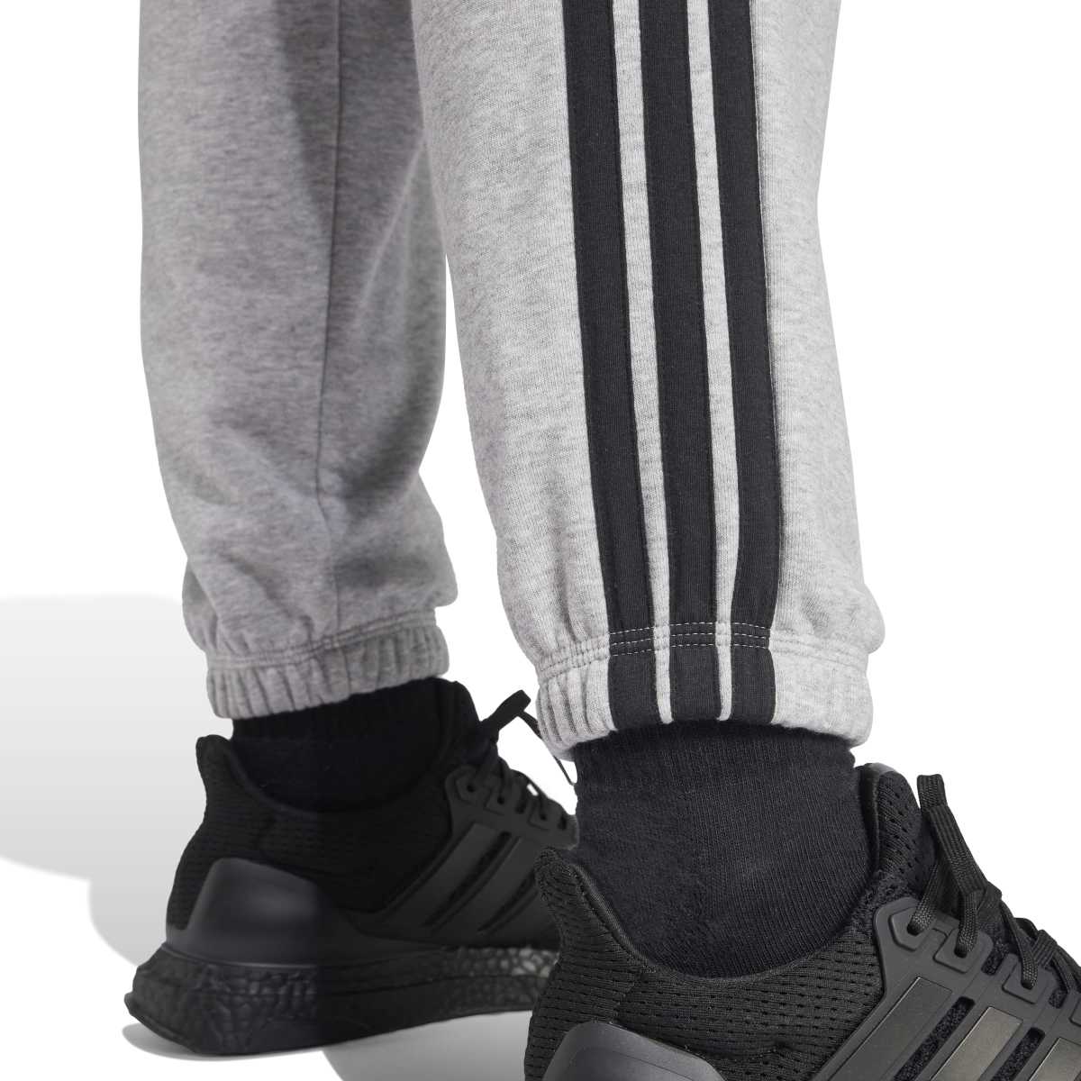 adidas Women's Essentials 3-Stripes French Terry Cuffed Pants-7