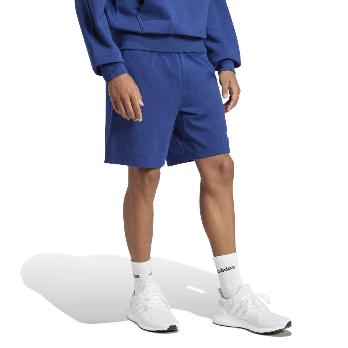 adidas Men's Essentials Big Logo Single Jersey Shorts-5