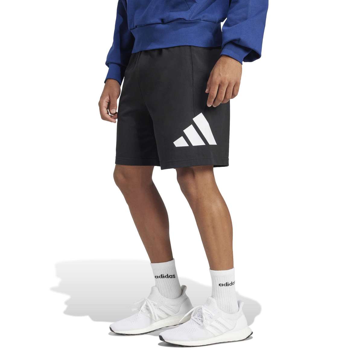 adidas Men's Essentials Big Logo Single Jersey Shorts-3