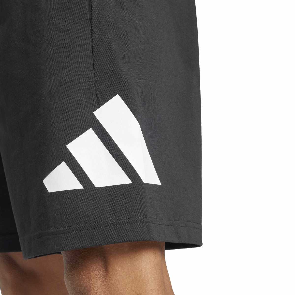 adidas Men's Essentials Big Logo Single Jersey Shorts-6