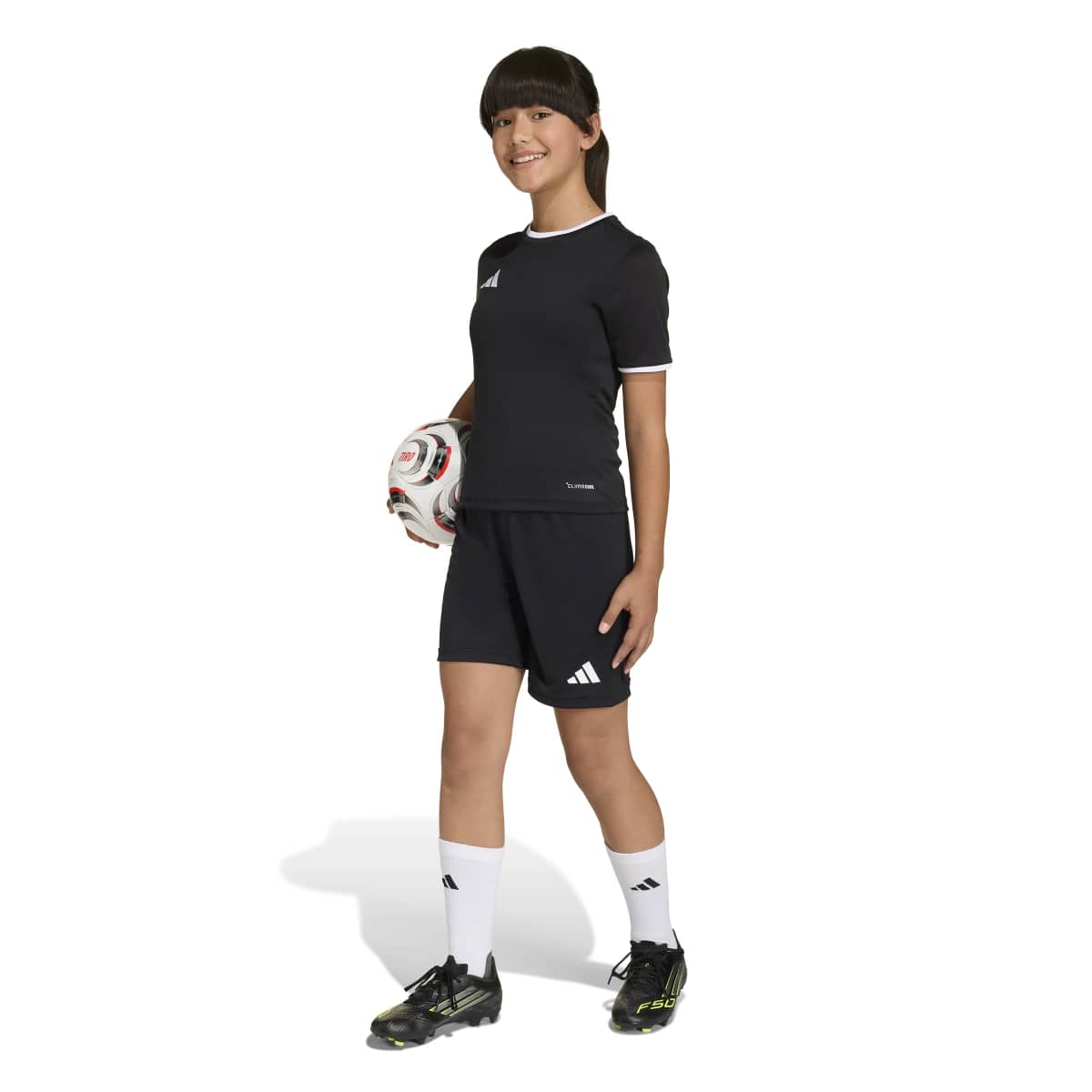 adidas Youth Entrada26 Soccer Shorts-5