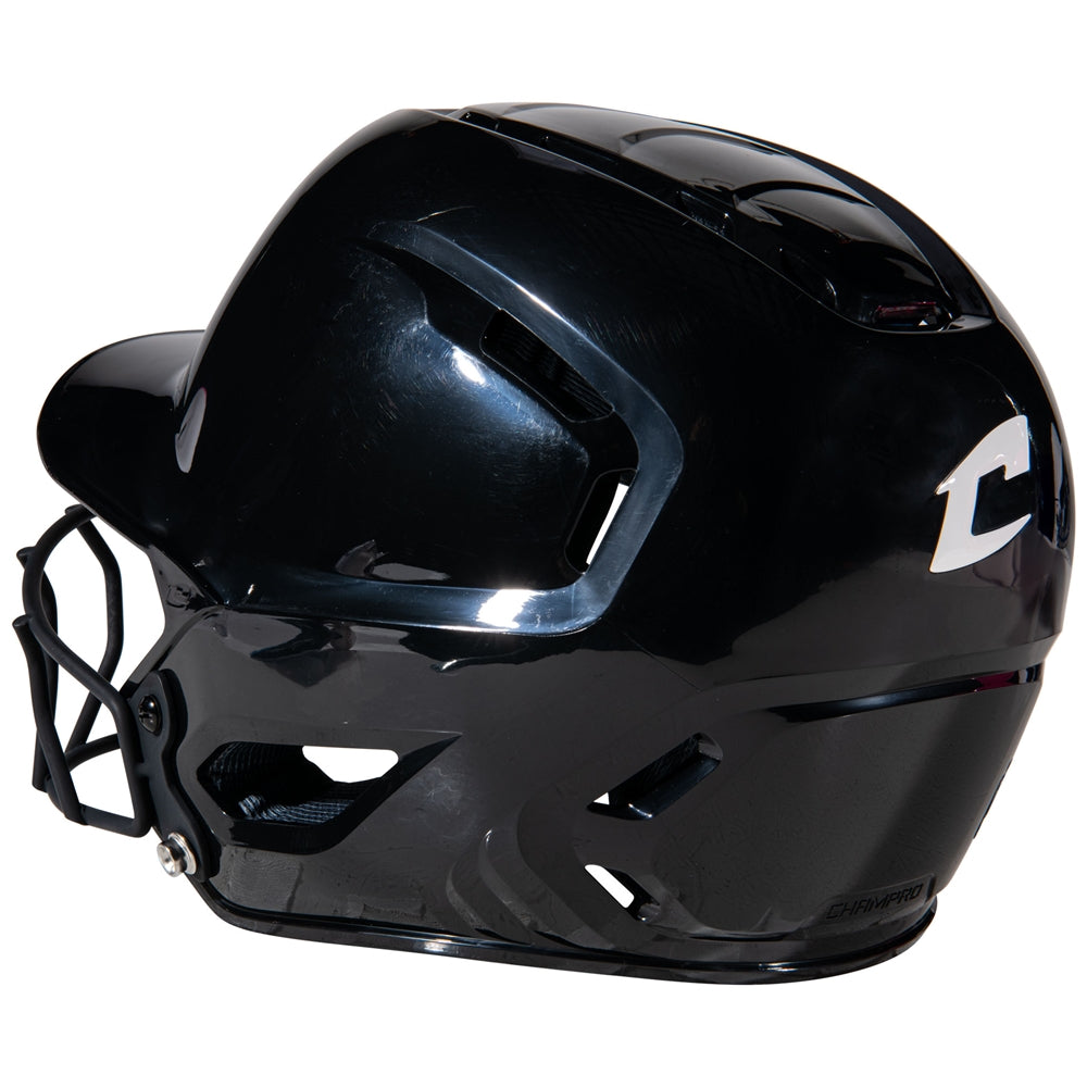 Champro HXE Starter Softball Helmet with Facemask-2