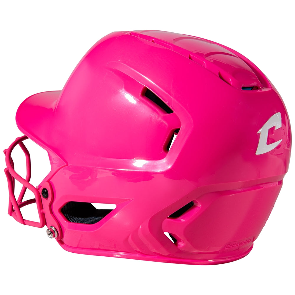Champro HXE Starter Softball Helmet with Facemask-2