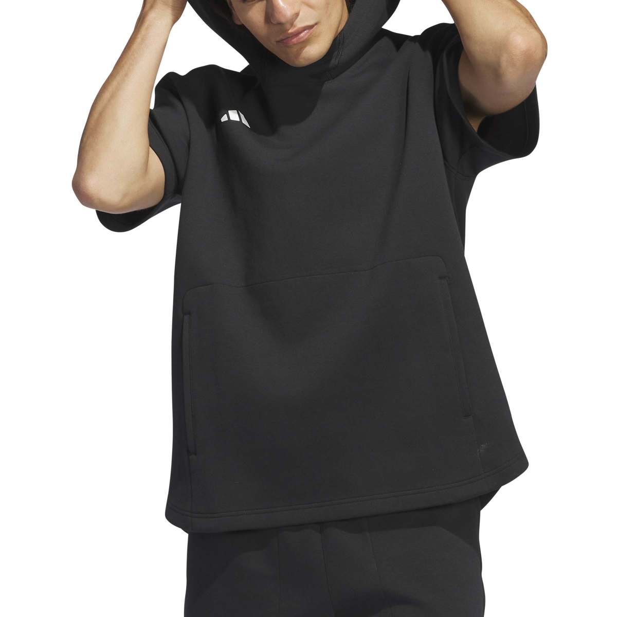 adidas Men's Dugout Short Sleeve Baseball Hoodie-4