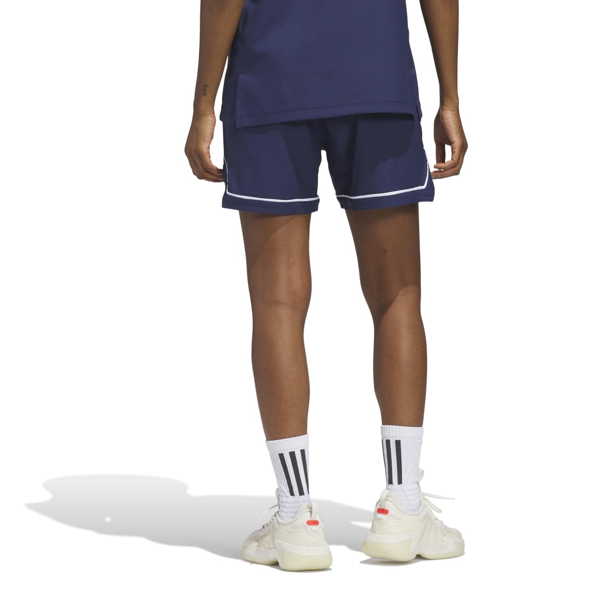 adidas Women's Game Elite Basketball Shorts-4