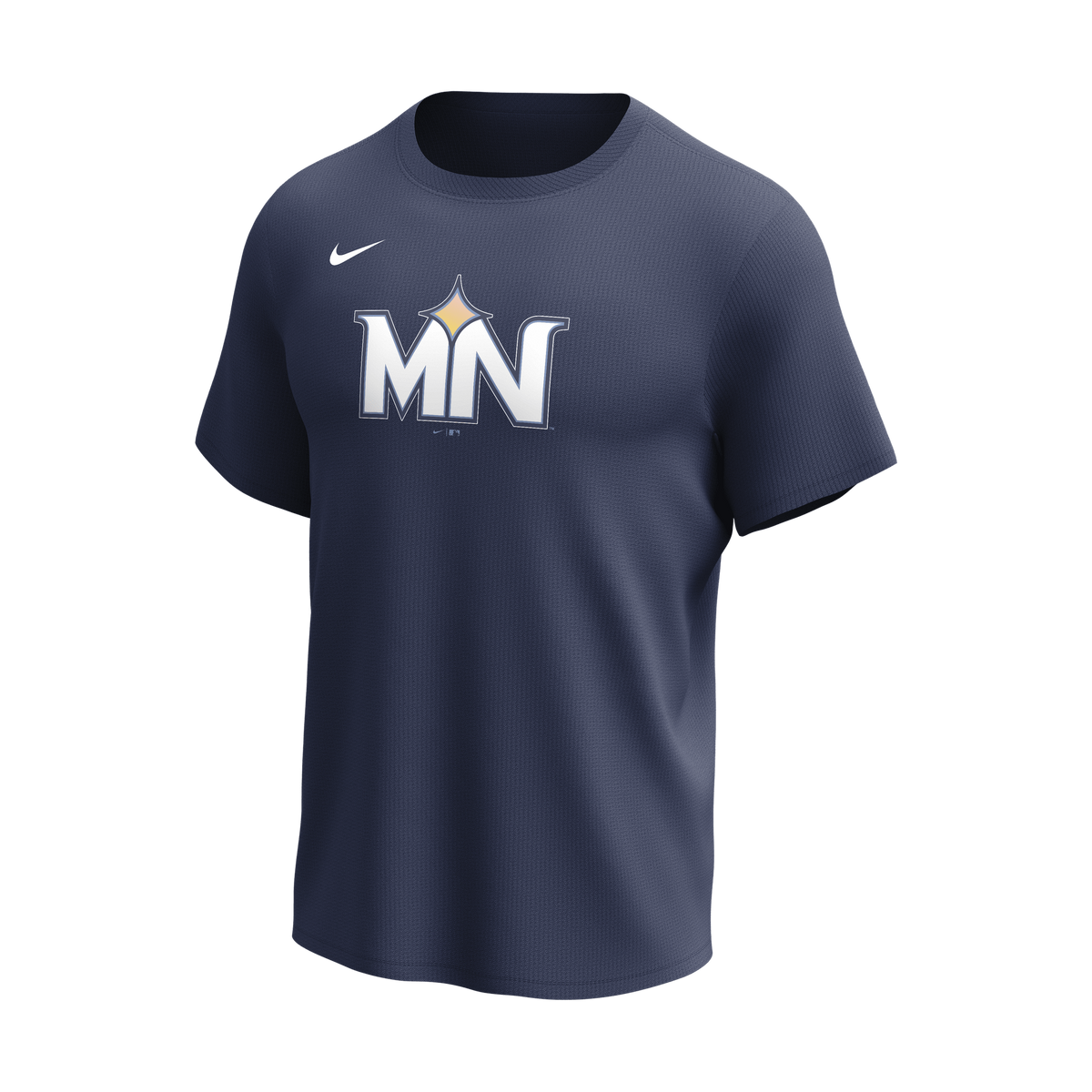 Nike Minnesota Twins Youth Crew Neck Synthetic Tee