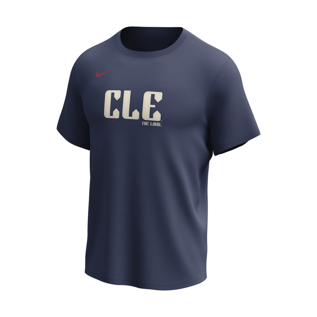 Nike Cleveland Guardians Youth Institutional Short Sleeve Crew Neck Tee