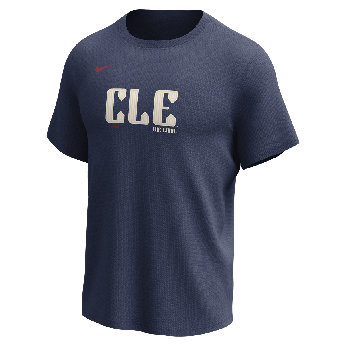 Nike Cleveland Guardians Adult Institutional Short Sleeve Crew Neck Tee