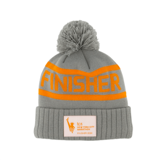 New Balance NYC Marathon Finisher Pom Beanie-1