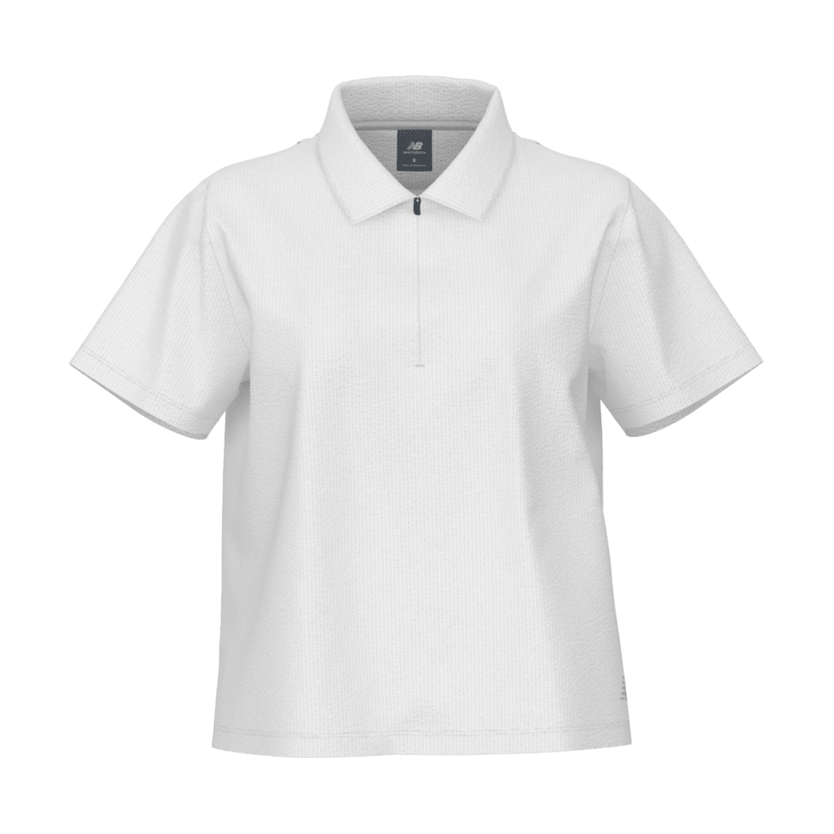 New Balance Women's Seersucker Tournament Polo