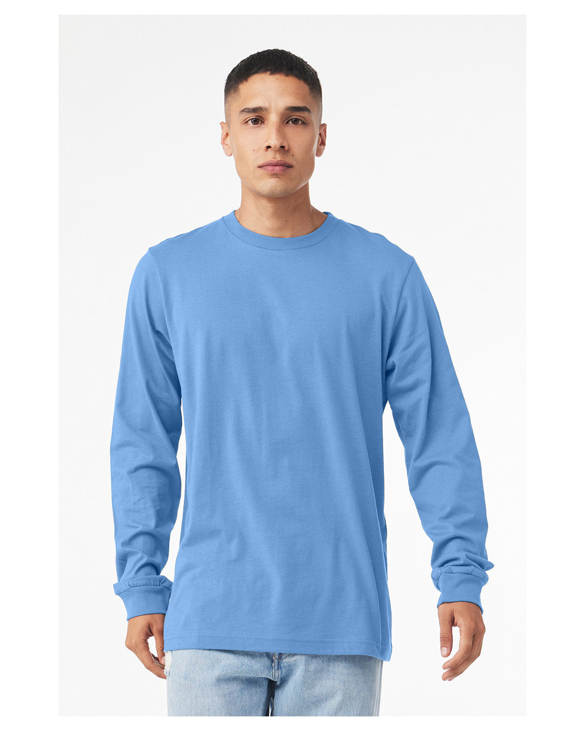 BELLA + CANVAS Men's Jersey Long Sleeve Tee - Plus Mens Apparel Shirts & Tops