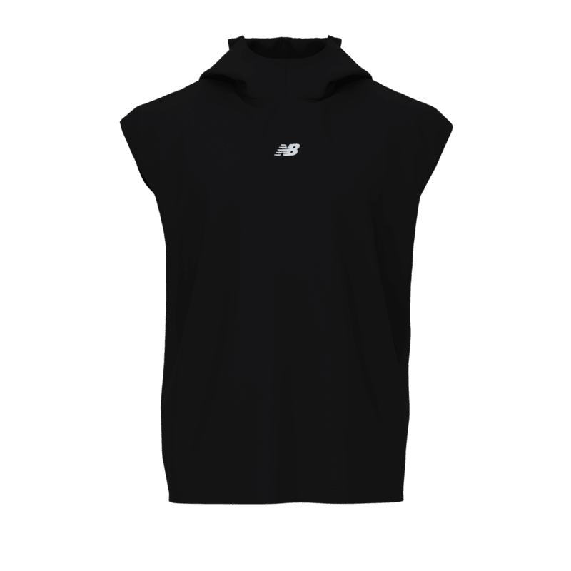 New Balance Men's BP Sleeveless Lightweight Hoodie-1
