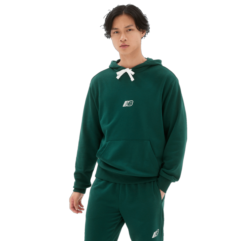 New Balance Men's Essentials Fleece Hoodie-1