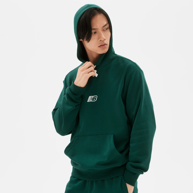 New Balance Men's Essentials Fleece Hoodie-5