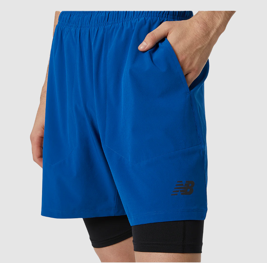 New Balance Men's R.W. Tech 7 Inch 2-In-1 Shorts-1