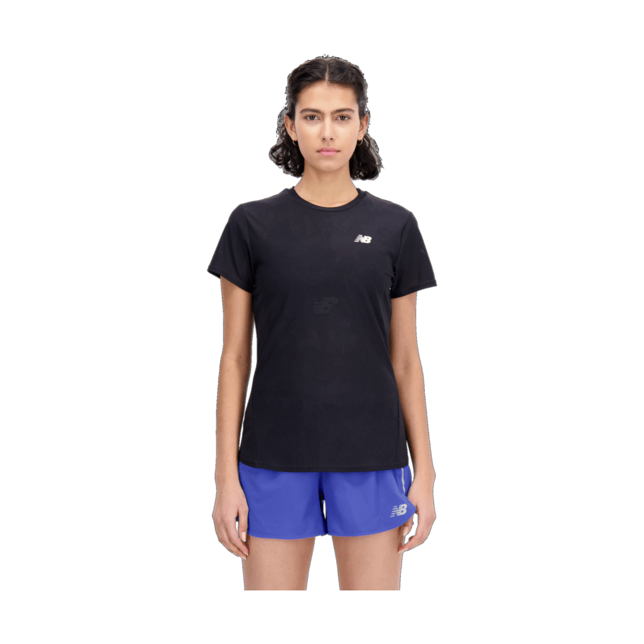 New Balance Women's Q Speed Jacquard Short Sleeve-1