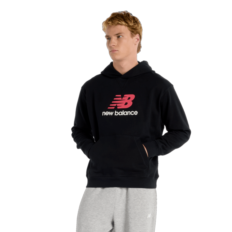 New Balance Men's Athletics French Terry Logo Hoodie-1