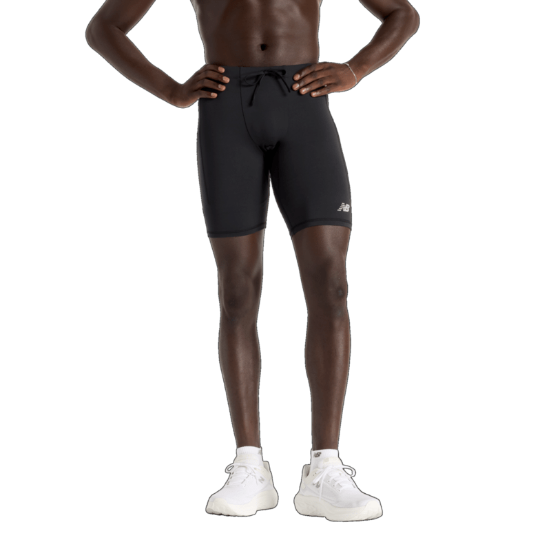 New Balance Men's Sleek Pocket 9" Half Tight-1