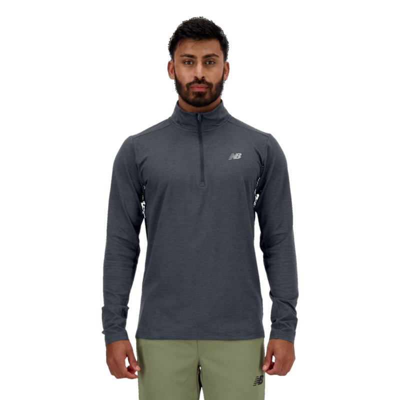 New Balance Men's Space Dye 1/4 Zip Shirt-1